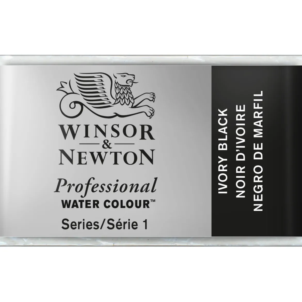 Winsor & Newton Professional akvarellfärg helkopp Ivory Black 331