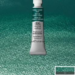 Winsor & Newton Professional akvarellfärg 5 ml Cobalt Green Deep 185