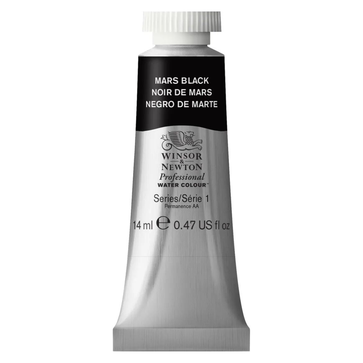 Winsor & Newton Professional akvarellfärg 14 ml Mars Black 386