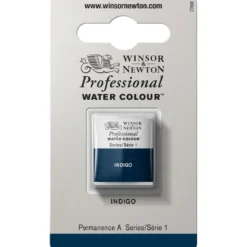 Winsor & Newton Professional akvarellfärg halvkopp Indigo 322
