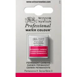 Winsor & Newton Professional akvarellfärg halvkopp Permanent Carmine 479