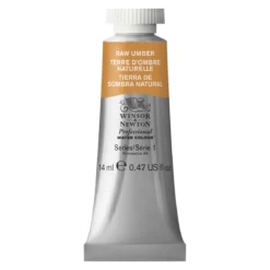 Winsor & Newton Professional akvarellfärg 14 ml Raw Umber 554
