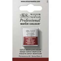Winsor & Newton Professional akvarellfärg halvkopp Caput Mortuum Violet 125