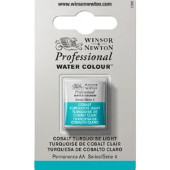Winsor & Newton Professional akvarellfärg halvkopp Cobalt Turq Light 191