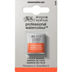 Winsor & Newton Professional Revival akvarellfärg halvkopp Field's Orange 418