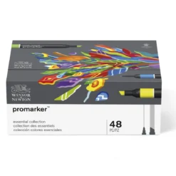 Winsor & Newton Promarker Essential Collection, set med 48 promarkers