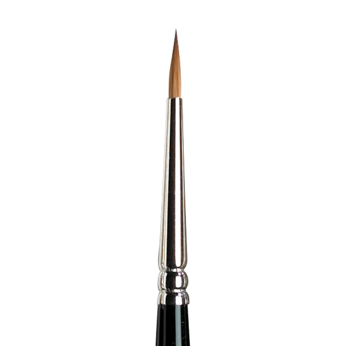 Winsor & Newton Series 7 Finest Sable 1, handgjord & exklusiv akvarellpensel med rund spets av mårdhår