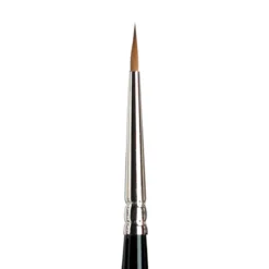 Winsor & Newton Series 7 Finest Sable 0, handgjord & exklusiv akvarellpensel med rund spets av mårdhår