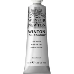 Winsor & Newton Winton oljefärg 37 ml Zinc White 748
