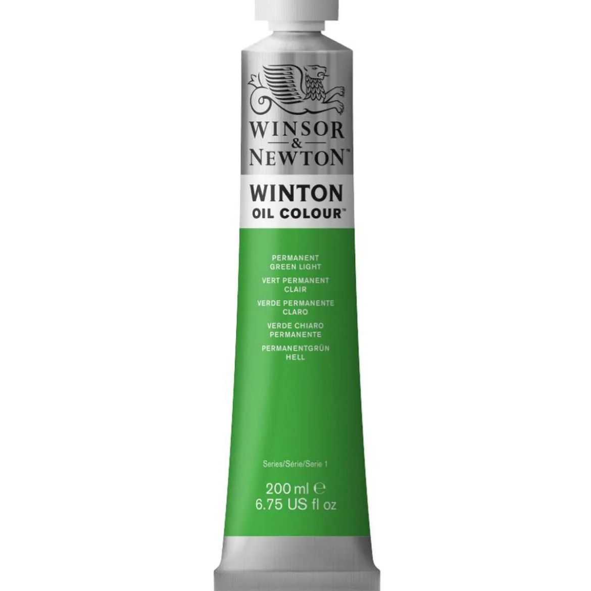 Winsor & Newton Winton oljefärg 200 ml Permanent Green Light 483
