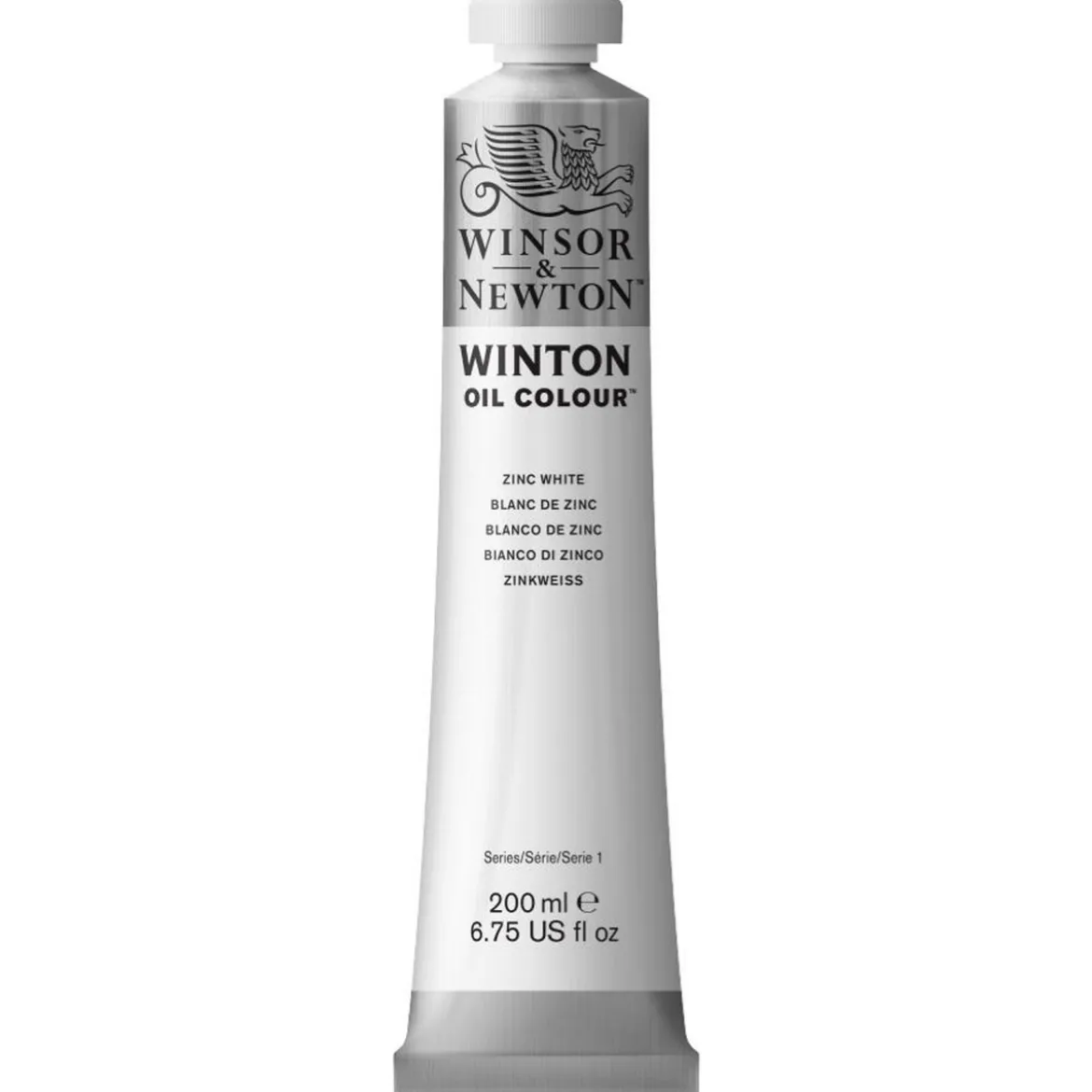 Winsor & Newton Winton oljefärg 200 ml Zinc White 748