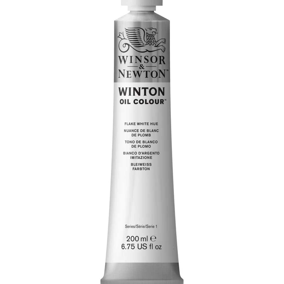 Winsor & Newton Winton oljefärg 200 ml Flake White Hue 242