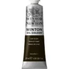 Winsor & Newton Winton oljefärg 37 ml Lamp Black 337