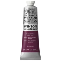 Winsor & Newton Winton oljefärg 37 ml Quinacridona Deep Pink 250