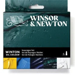 Winsor & Newton Winton oljefärg 5×37 ml – Seascape Set