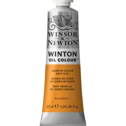 Winsor & Newton Winton oljefärg 37 ml Cadmium Yellow Deep Hue 115