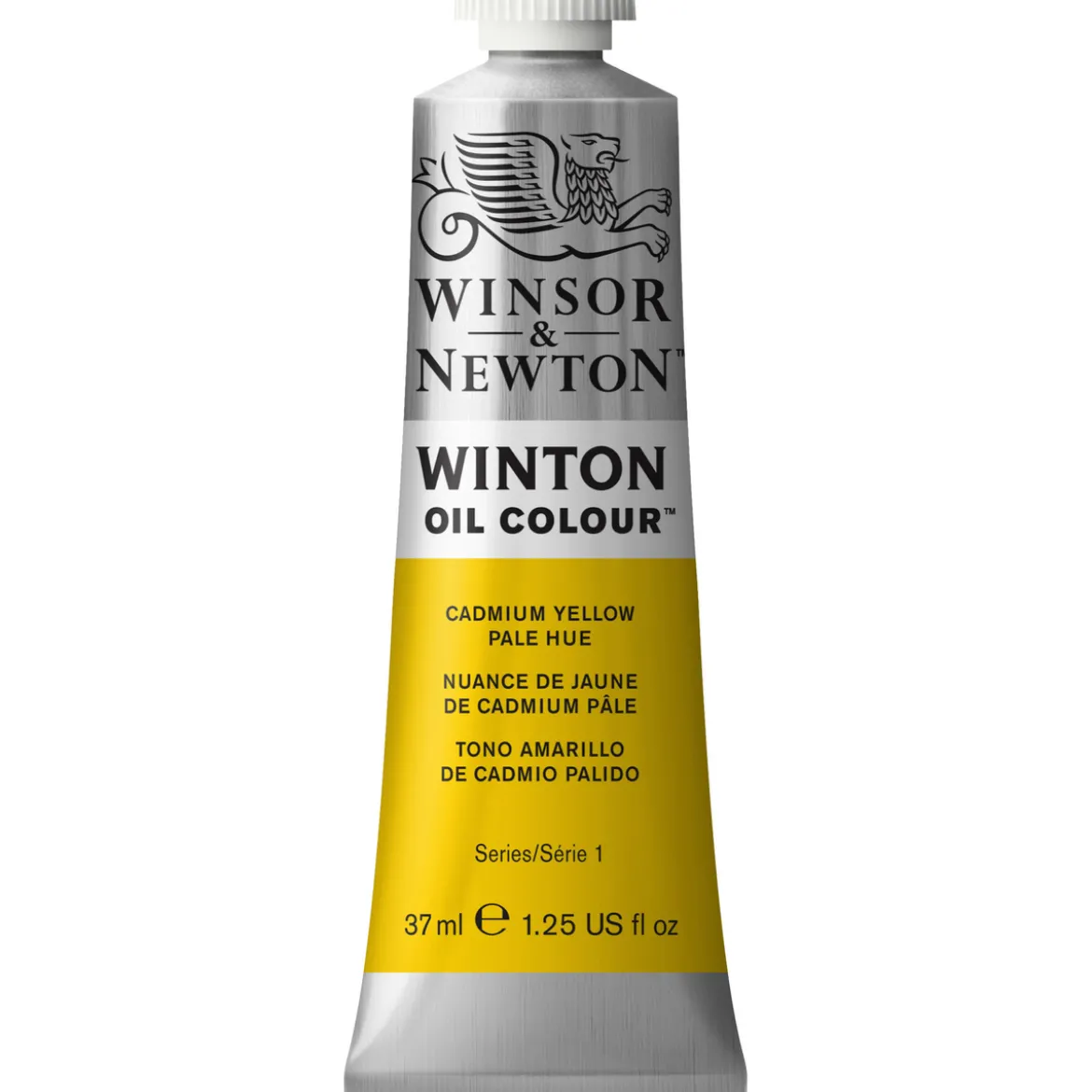 Winsor & Newton Winton oljefärg 37 ml Cadmium Yellow Pale Hue 119