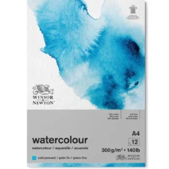W&N akvarellblock 300g A4