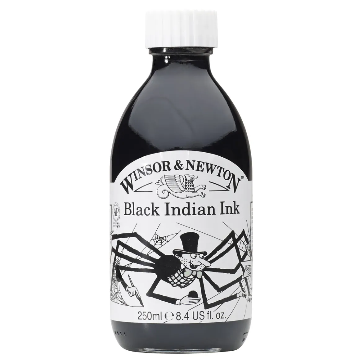 W&N Draw. Ink Black Ind 250ml