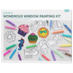 Wondrous Window Painting, ett underbart kit för alla som älskar fönsterfärg & solfångare!