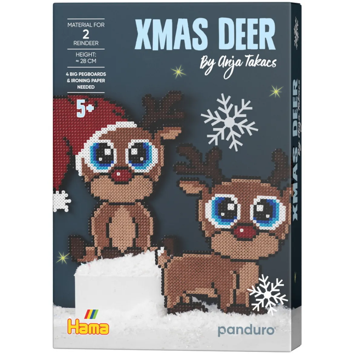 Xmas Deer by Anja Takacs – julens absolut sötaste renar! H. 28 cm