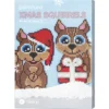 Xmas Squirrels by Anja Takacs, pärla julens två sötaste ekorrar! H. 27–28 cm