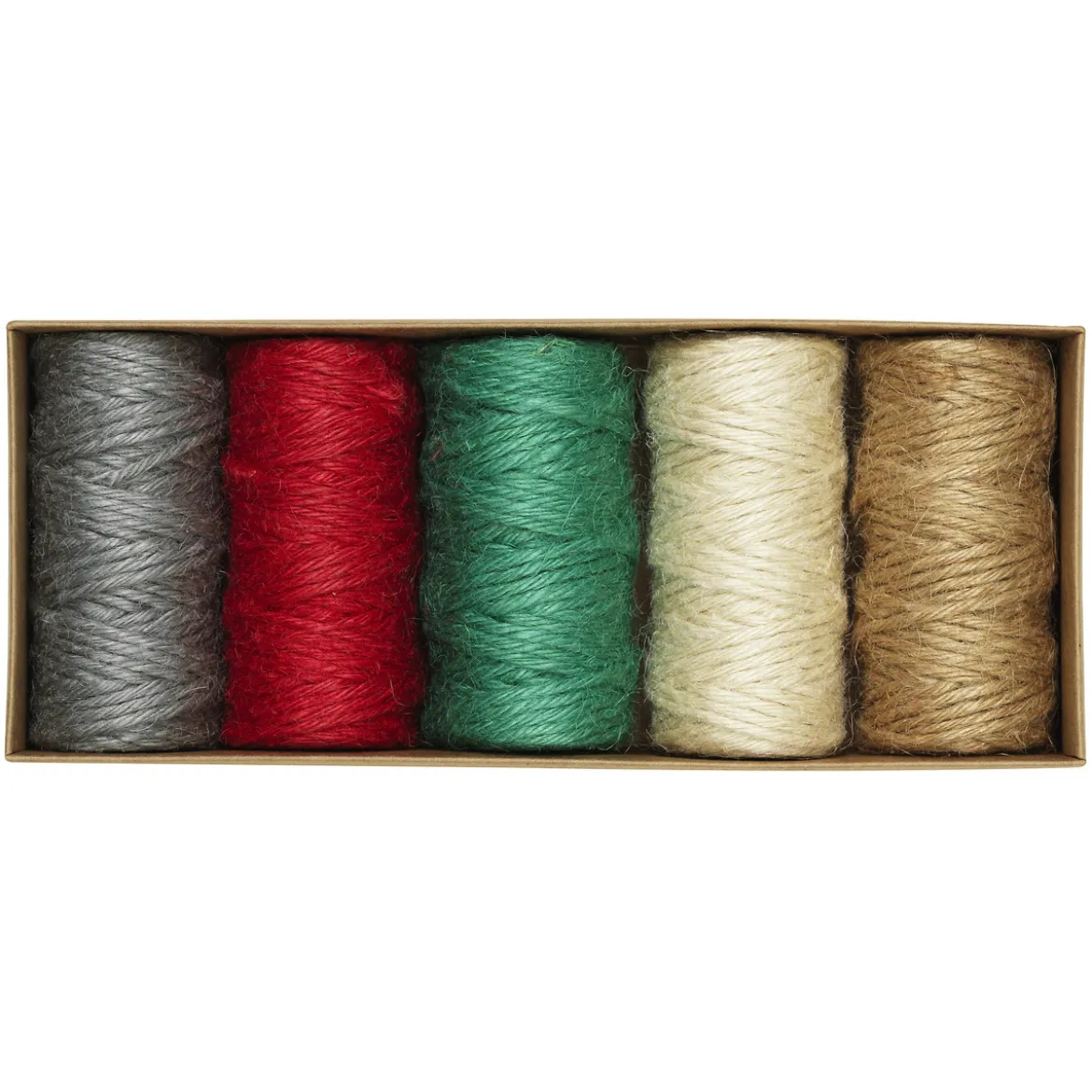 20x5 meter jutesnöre - julkit