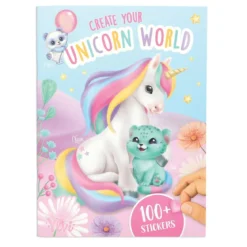 Ylvi Unicorn stickersbok med 20 sidor och massor av coola klistermärken! 18×24,5 cm