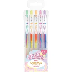 Zebra Sarasa pen Marble 5-pack