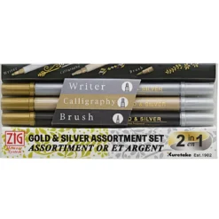 ZIG Twintip guld/silver 3-p